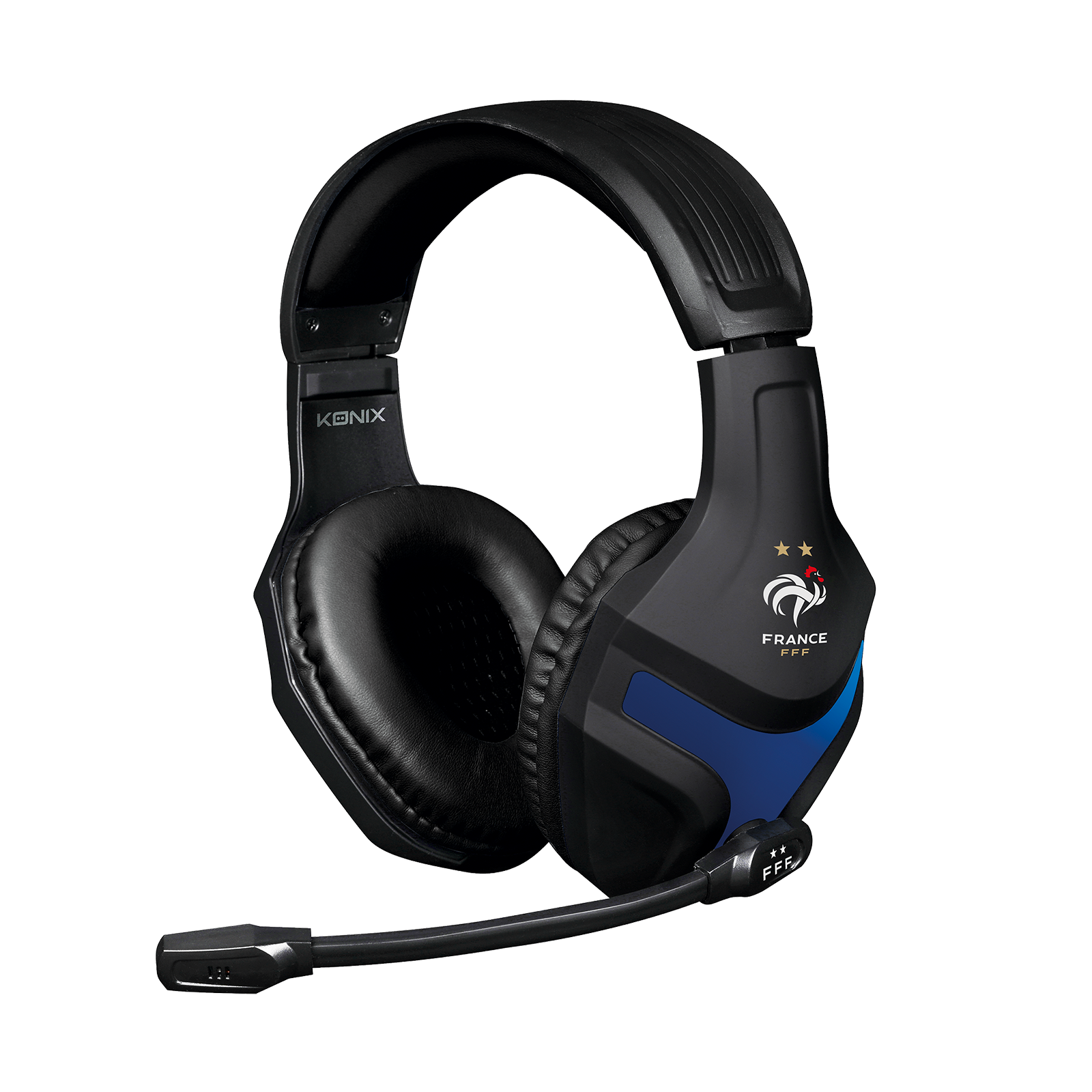 Casque Gaming Foot Bleu Avec Micro Pour Ps5 - PS4 - Xbox One