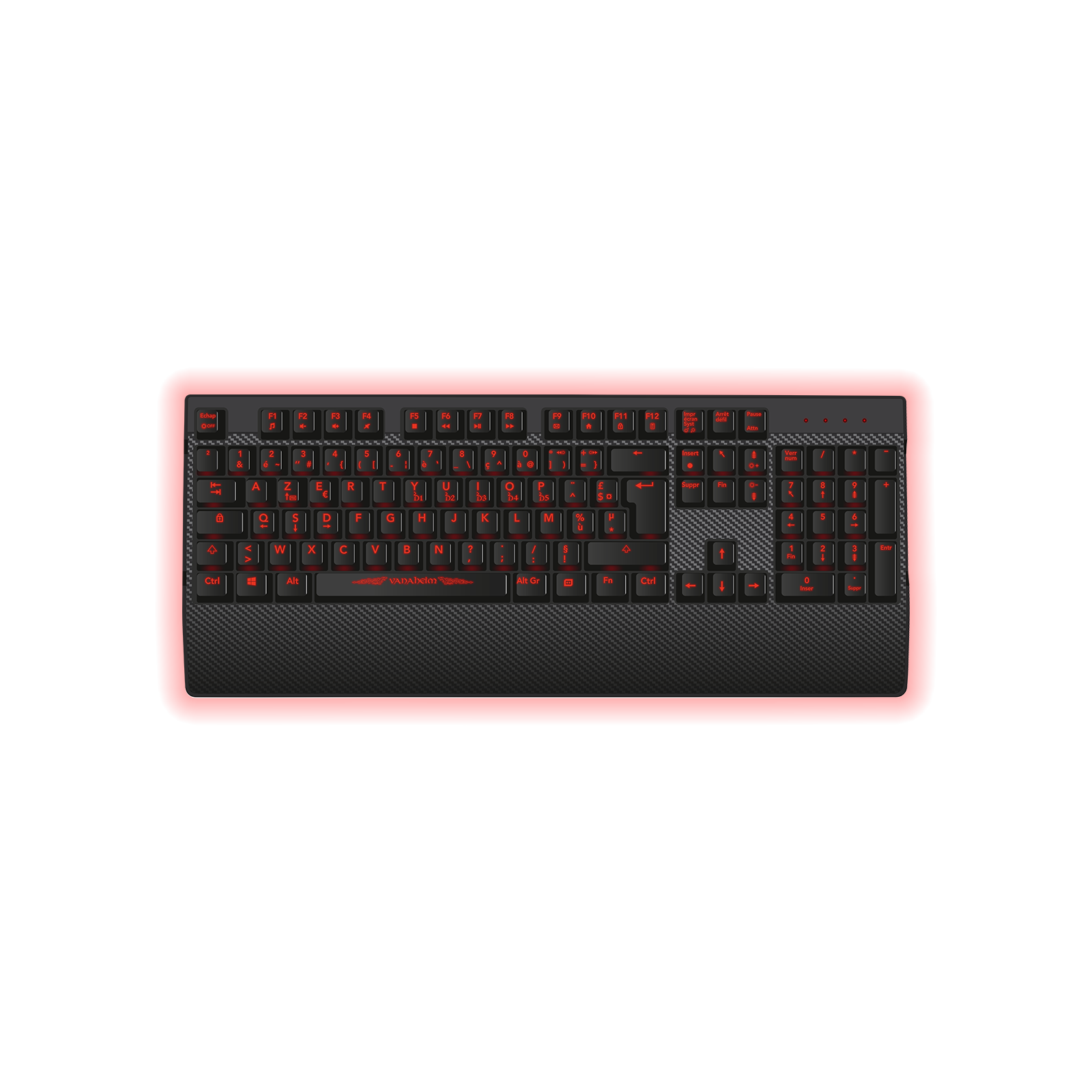 Konix Clavier gamer DRAKKAR SPELHEIM TKL KEYBOARD pas cher 