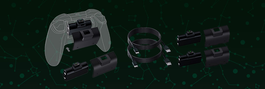 Kit de batterie rechargeable Xbox Series X - Mythics - KONIX
