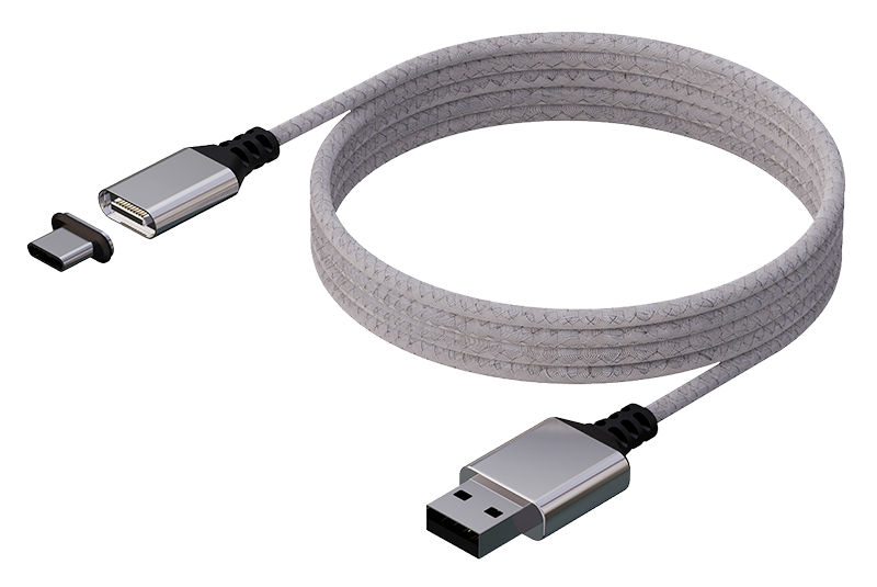 KONIX MYTHICS câble magnétique manette PS5 couleur Blanc 3m