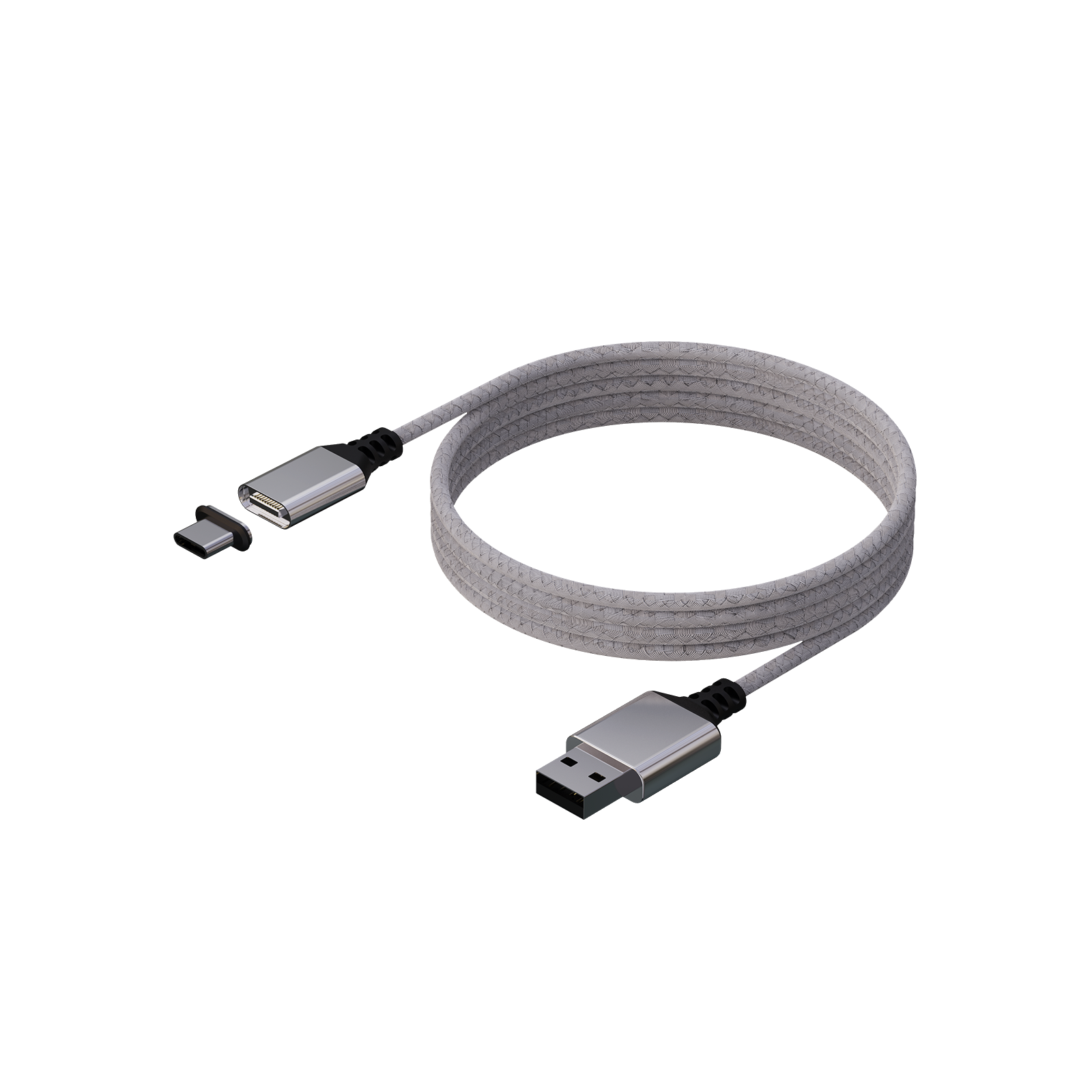 Câble magnétique blanc pour manette PS5 - Mythics - KONIX