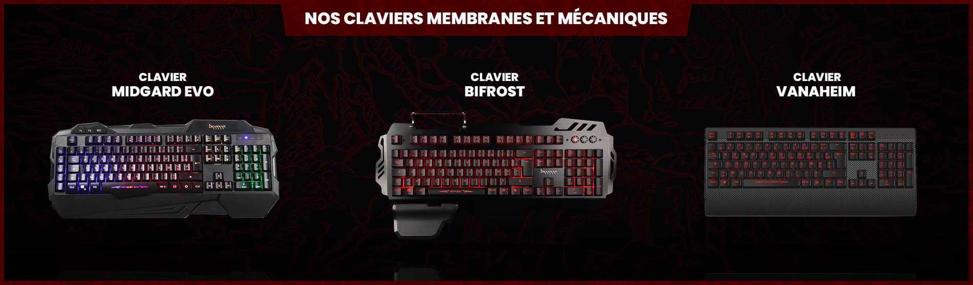 Quelle est la différence entre un clavier membrane et un clavier mécanique  ? - KONIX