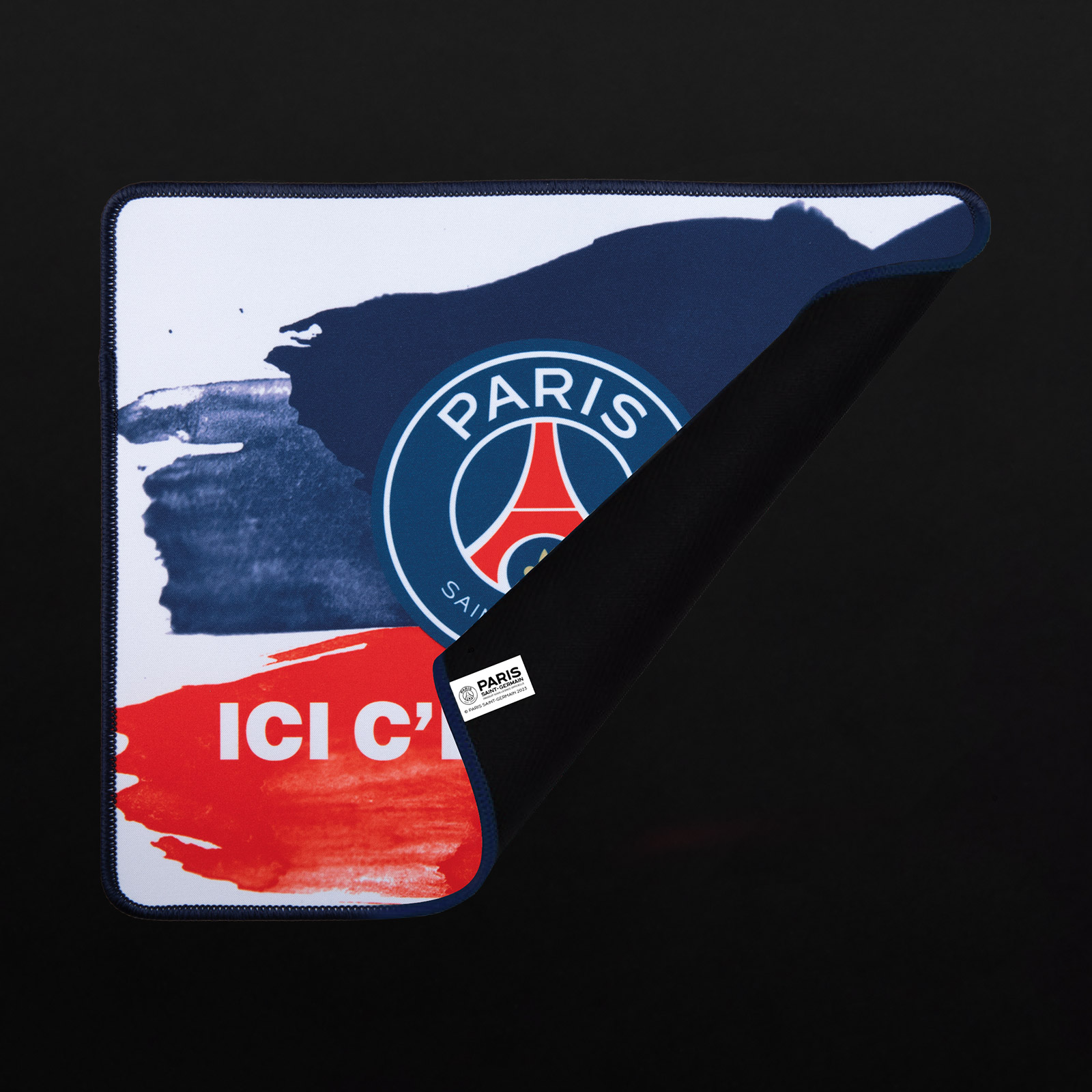 Tapis de souris PSG personnalisable avec prénom