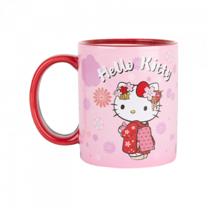 Mug heat change KIMONO - Hello Kitty