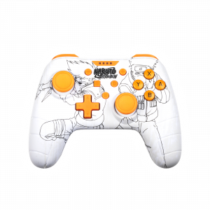 3328170287432- NARUTO - Manette Switch blanche Naruto