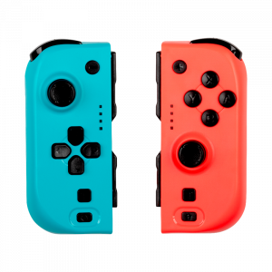 Joypads bleu et rouge